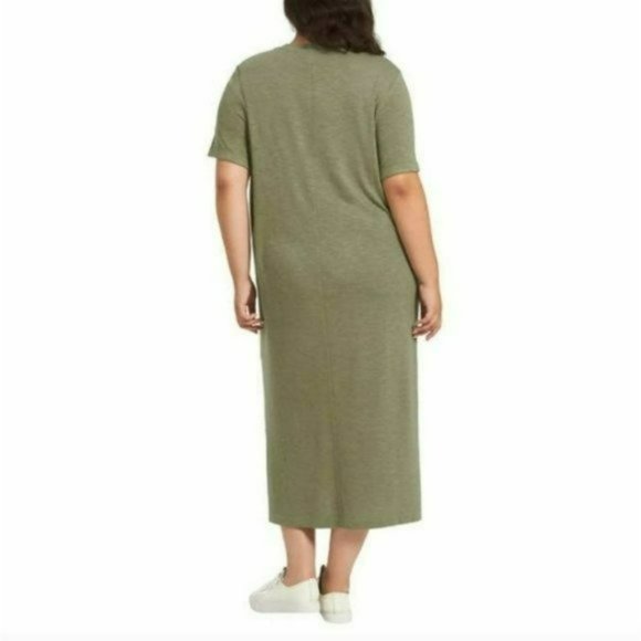 ♡3/$30♡ Jessica Simpson Midi T Shirt Dress -M - Picture 8 of 8